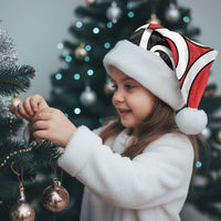 New Zealand Christmas Santa Hat Maori Koru Tino Rangatiratanga Color LT14 - Polynesian Pride