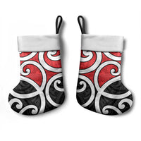 New Zealand Christmas Stocking Maori Koru Tino Rangatiratanga Color LT14 - Polynesian Pride