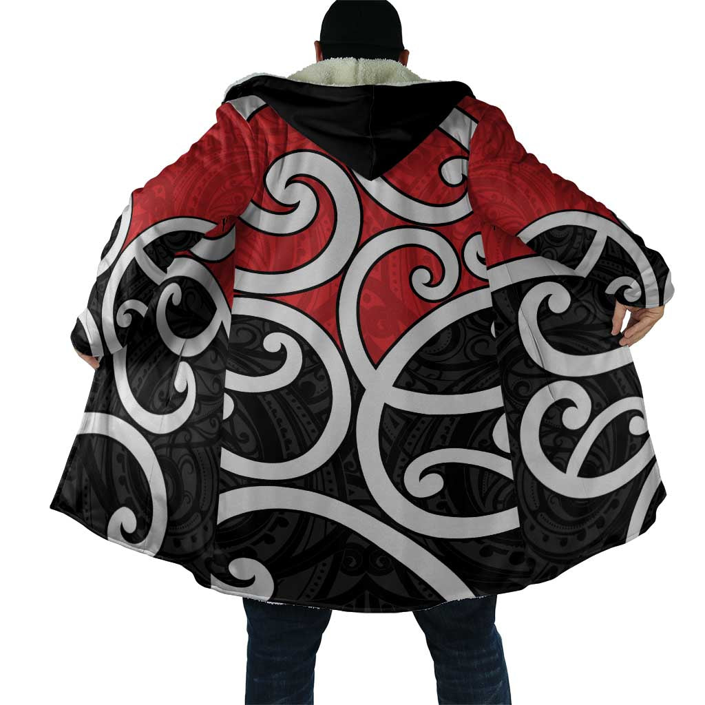 New Zealand Cloak Maori Koru Tino Rangatiratanga Color LT14 - Polynesian Pride