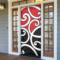New Zealand Door Cover Maori Koru Tino Rangatiratanga Color LT14 - Polynesian Pride