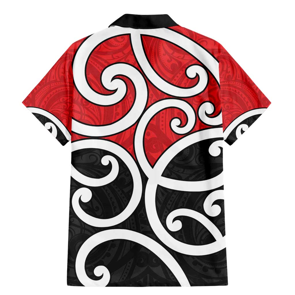 New Zealand Family Matching Mermaid Dress and Hawaiian Shirt Maori Koru Tino Rangatiratanga Color LT14 - Polynesian Pride