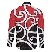 New Zealand Family Matching Tank Maxi Dress and Hawaiian Shirt Maori Koru Tino Rangatiratanga Color LT14 - Polynesian Pride