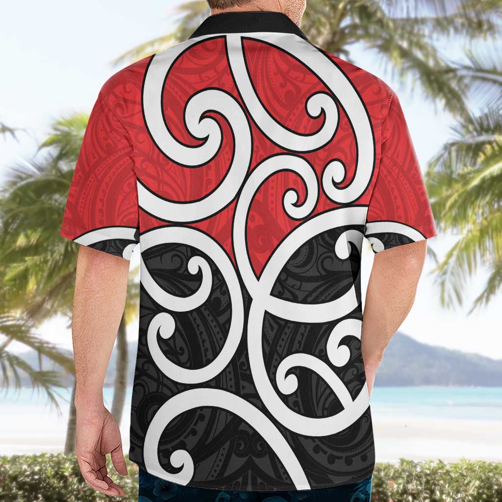 New Zealand Hawaiian Shirt Maori Koru Tino Rangatiratanga Color LT14 - Polynesian Pride