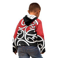 New Zealand Kid Hoodie Maori Koru Tino Rangatiratanga Color LT14 - Polynesian Pride