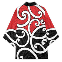 New Zealand Kimono Maori Koru Tino Rangatiratanga Color LT14 - Polynesian Pride