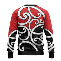 New Zealand Ugly Christmas Sweater Maori Koru Tino Rangatiratanga Color LT14 - Polynesian Pride