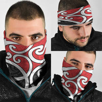 New Zealand Neck Gaiter Maori Koru Tino Rangatiratanga Color LT14 - Polynesian Pride