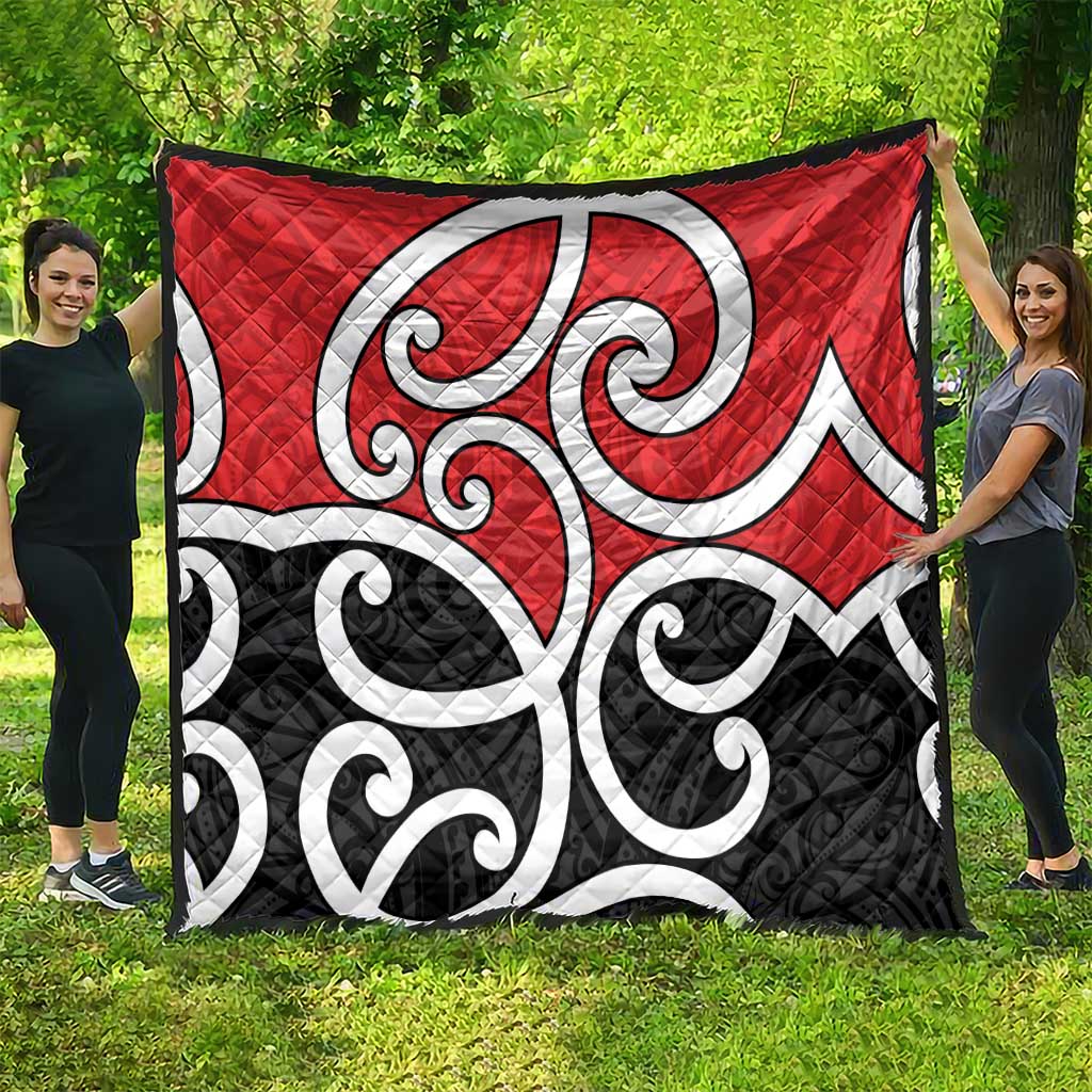 New Zealand Quilt Maori Koru Tino Rangatiratanga Color LT14 - Polynesian Pride