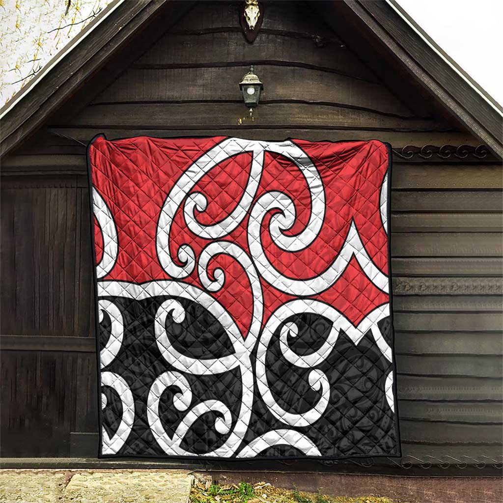 New Zealand Quilt Maori Koru Tino Rangatiratanga Color LT14 - Polynesian Pride