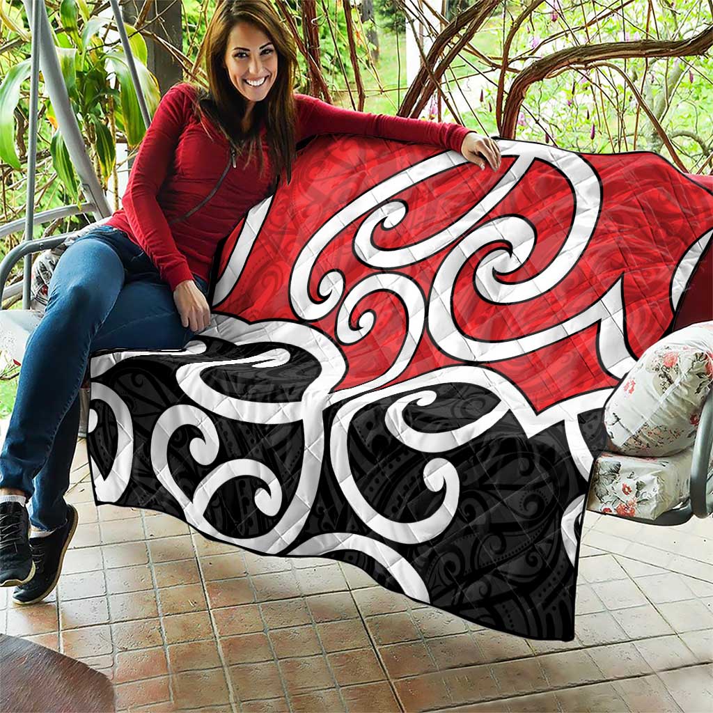 New Zealand Quilt Maori Koru Tino Rangatiratanga Color LT14 - Polynesian Pride