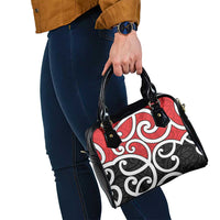 New Zealand Shoulder Handbag Maori Koru Tino Rangatiratanga Color LT14 - Polynesian Pride