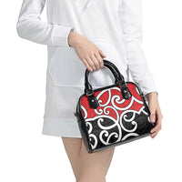 New Zealand Shoulder Handbag Maori Koru Tino Rangatiratanga Color LT14 - Polynesian Pride