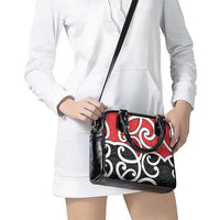 New Zealand Shoulder Handbag Maori Koru Tino Rangatiratanga Color LT14 - Polynesian Pride