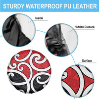 New Zealand Spare Tire Cover Maori Koru Tino Rangatiratanga Color LT14 - Polynesian Pride