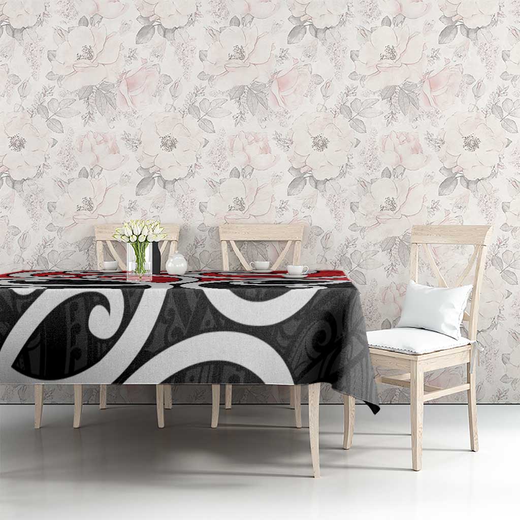 New Zealand Tablecloth Maori Koru Tino Rangatiratanga Color - Polynesian Pride