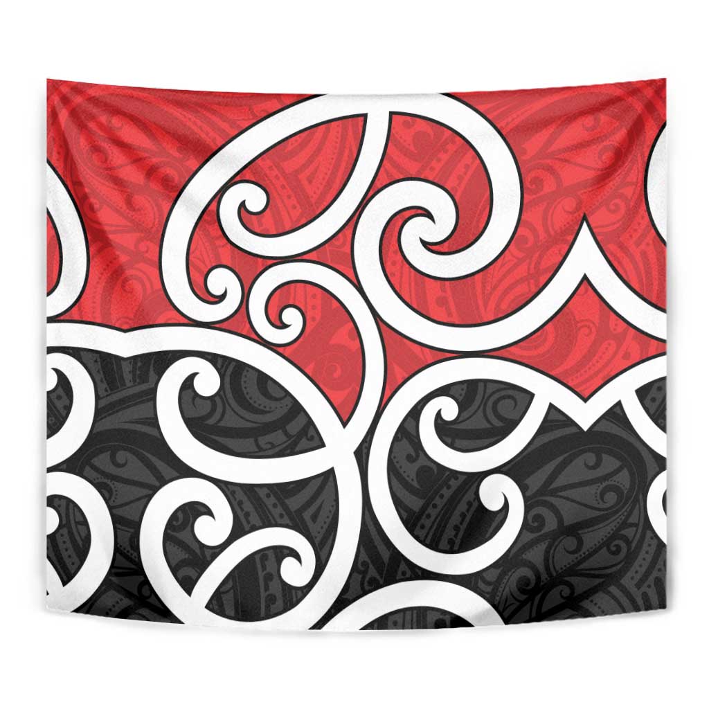 New Zealand Tapestry Maori Koru Tino Rangatiratanga Color LT14 - Polynesian Pride