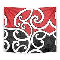 New Zealand Tapestry Maori Koru Tino Rangatiratanga Color LT14 - Polynesian Pride