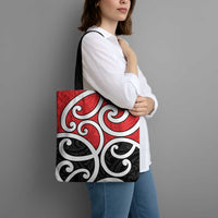 New Zealand Tote Bag Maori Koru Tino Rangatiratanga Color LT14 - Polynesian Pride