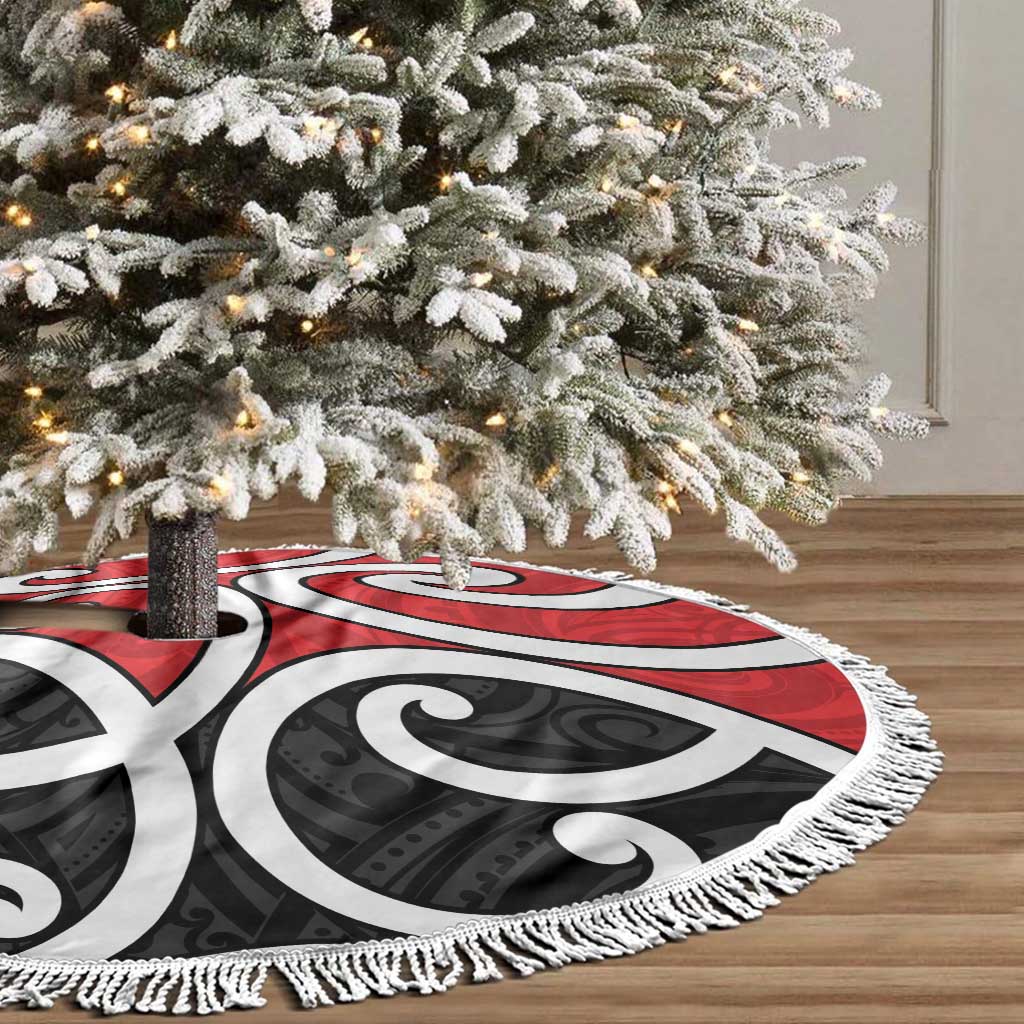 New Zealand Tree Skirt Maori Koru Tino Rangatiratanga Color LT14 - Polynesian Pride