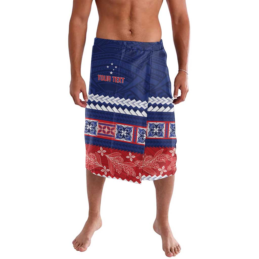 Personalised FAST Samoa Siapo Lavalava Teuila Flowers Samoan Pattern - Polynesian Pride