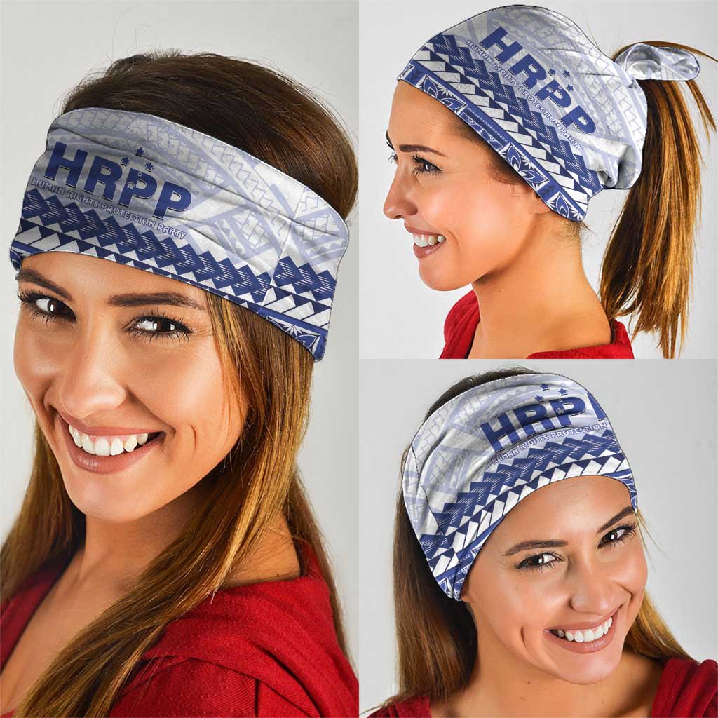 HRPP Samoa Siapo Neck Gaiter Teuila Flowers Samoan Pattern - Polynesian Pride