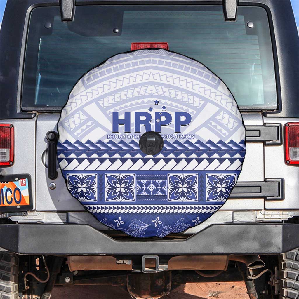 HRPP Samoa Siapo Spare Tire Cover Teuila Flowers Samoan Pattern - Polynesian Pride