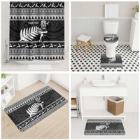 New Zealand Christmas Rugby Personalised Bathroom Set Meri Kirihimete All Black Maori LT14 - Polynesian Pride