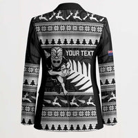 New Zealand Christmas Rugby Personalised Blazer Meri Kirihimete All Black Maori LT14 - Polynesian Pride