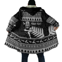 New Zealand Christmas Rugby Personalised Cloak Meri Kirihimete All Black Maori LT14 - Polynesian Pride