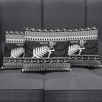 New Zealand Christmas Rugby Personalised Pillow Cover Meri Kirihimete All Black Maori LT14 - Polynesian Pride
