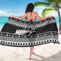 New Zealand Christmas Rugby Personalised Sarong Meri Kirihimete All Black Maori LT14 - Polynesian Pride