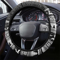 New Zealand Christmas Rugby Steering Wheel Cover Meri Kirihimete All Black Maori LT14 - Polynesian Pride