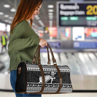 New Zealand Christmas Rugby Personalised Travel Bag Meri Kirihimete All Black Maori LT14 - Polynesian Pride