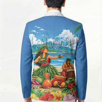 Hawaii Makahiki Blazer Hawaiian New Year Tropical Vibes LT14 - Polynesian Pride