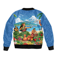 Hawaii Makahiki Bomber Jacket Hawaiian New Year Tropical Vibes LT14 - Polynesian Pride