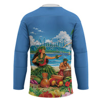 Hawaii Makahiki Hockey Jersey Hawaiian New Year Tropical Vibes LT14 - Polynesian Pride