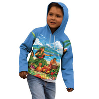 Hawaii Makahiki Kid Hoodie Hawaiian New Year Tropical Vibes LT14 - Polynesian Pride