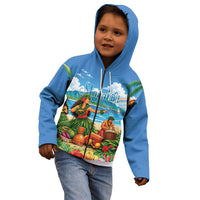 Hawaii Makahiki Kid Hoodie Hawaiian New Year Tropical Vibes LT14 - Polynesian Pride