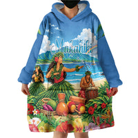 Hawaii Makahiki Wearable Blanket Hoodie Hawaiian New Year Tropical Vibes LT14 - Polynesian Pride