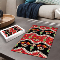 Uliuli Hawaii Makahiki Puzzle Hawaiian Puakenikeni Lei Hula Girl Red Version