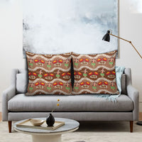 Uliuli Hawaii Makahiki Pillow Cover Hawaiian Puakenikeni Lei Hula Girl Brown Version LT14 - Polynesian Pride