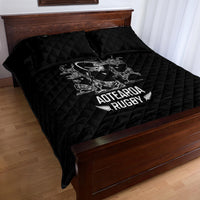New Zealand Silver Fern Rugby Quilt Bed Set Haka Aotearoa Kiwi Dance LT14 - Polynesian Pride