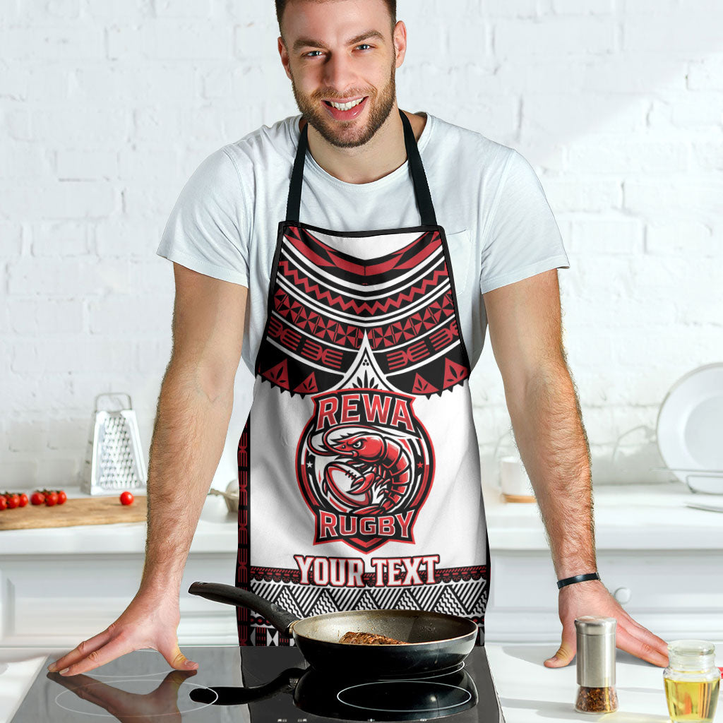 Fiji Rewa Rugby Custom Apron Go Champions Fijian Tapa Pattern LT14 - Polynesian Pride