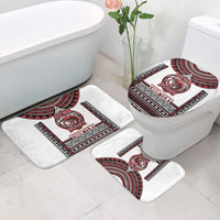 Fiji Rewa Rugby Custom Bathroom Set Go Champions Fijian Tapa Pattern LT14 - Polynesian Pride