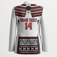 Fiji Rewa Rugby Custom Blazer Go Champions Fijian Tapa Pattern LT14 - Polynesian Pride