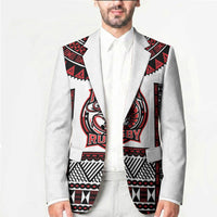 Fiji Rewa Rugby Custom Blazer Go Champions Fijian Tapa Pattern LT14 - Polynesian Pride