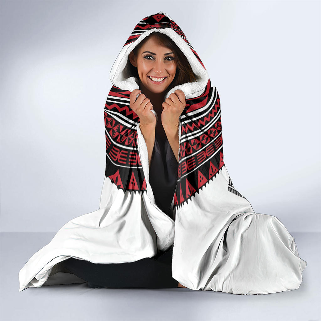 Fiji Rewa Rugby Custom Hooded Blanket Go Champions Fijian Tapa Pattern LT14 - Polynesian Pride