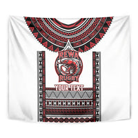 Fiji Rewa Rugby Custom Tapestry Go Champions Fijian Tapa Pattern LT14 - Polynesian Pride