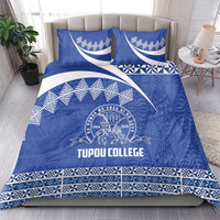 Tonga Tupou College Toloa Bedding Set 160 Years Anniversary Tongan Ngatu Pattern
