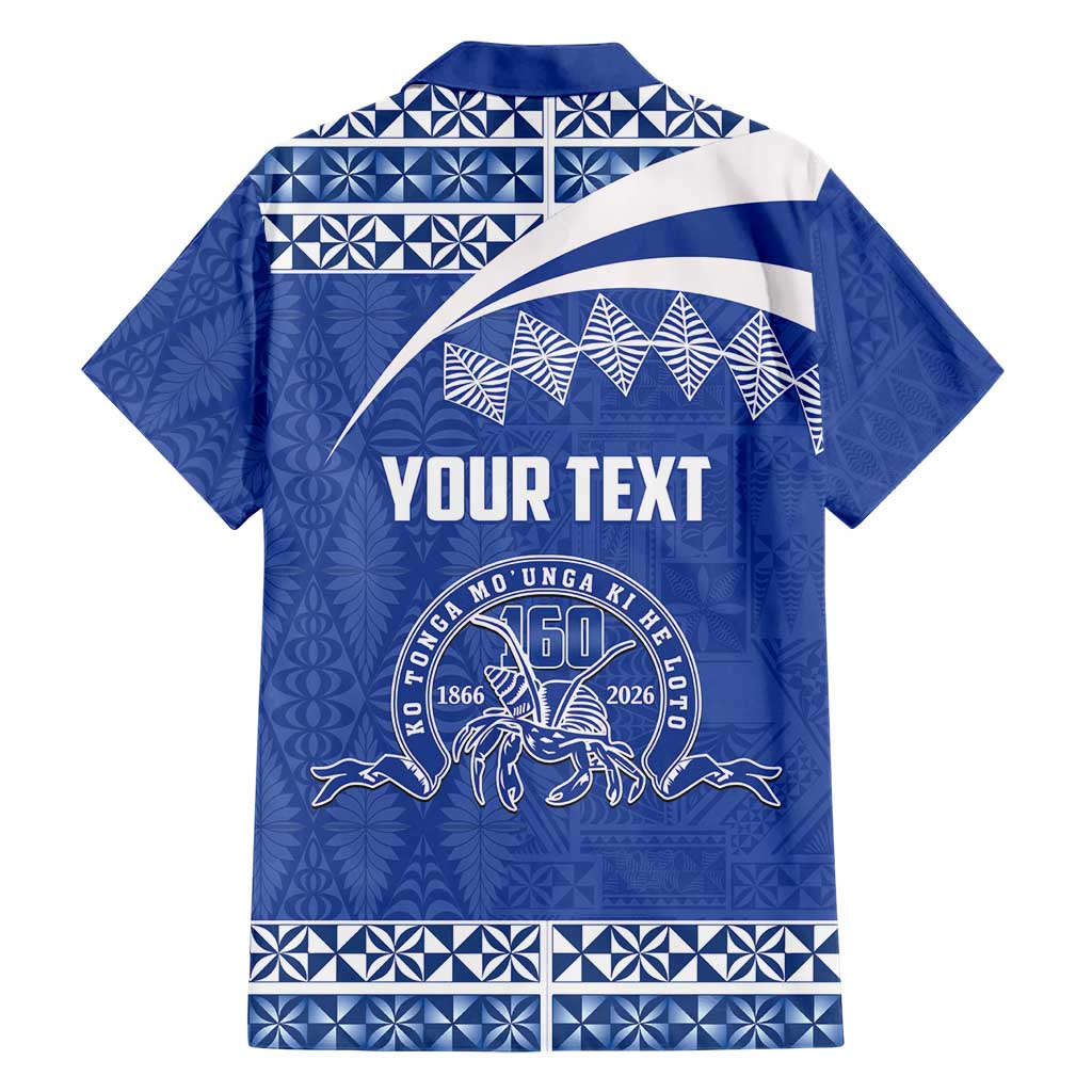 Personalised Tonga Tupou College Toloa Family Matching Tank Maxi Dress and Hawaiian Shirt 160 Years Anniversary Tongan Ngatu Pattern LT14 - Polynesian Pride
